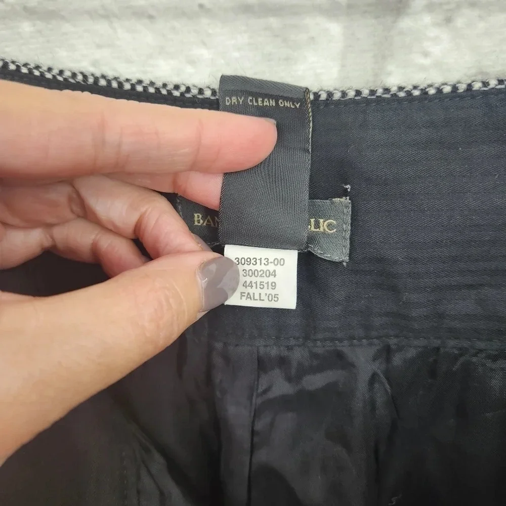 BANANA REPUBLIC FACTORY Women's Wool Blend Dress Pants Size 0 Trousers